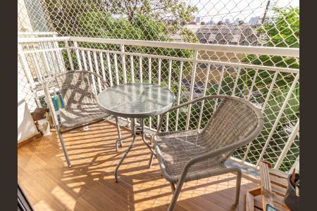 Apartamento à venda com 47m², 2 quartos e 1 vagaVaranda