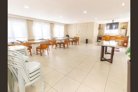 Apartamento à venda com 47m², 2 quartos e 1 vagaÁrea comum - Salão de festas