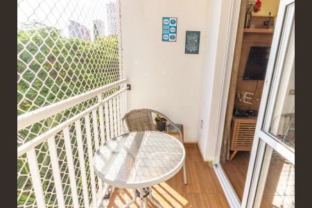 Apartamento à venda com 47m², 2 quartos e 1 vagaVaranda