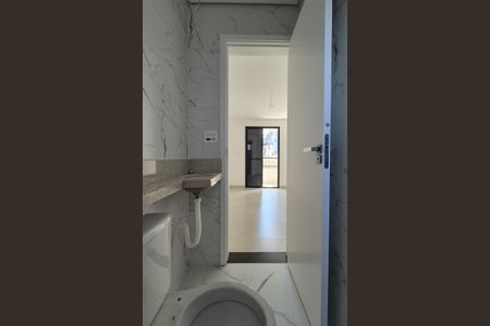 Apartamento à venda com 140m², 3 quartos e 2 vagasBanheiro da suíte