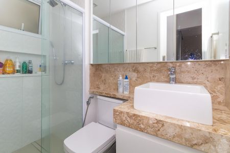 Apartamento à venda com 82m², 3 quartos e 2 vagasBanheiro da Suíte 1