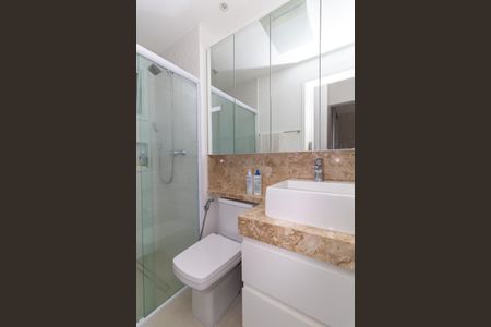 Apartamento à venda com 82m², 3 quartos e 2 vagasBanheiro da Suíte 1