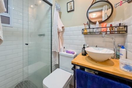 Apartamento à venda com 67m², 2 quartos e 1 vagaBanheiro da Suíte