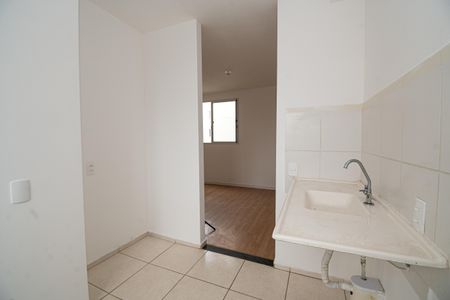 Apartamento à venda com 44m², 2 quartos e 1 vagaCozinha e Área de Serviço