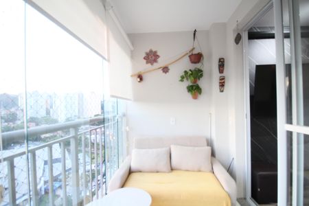 Apartamento à venda com 50m², 2 quartos e 1 vagaSacada/Sala