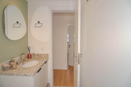 Apartamento à venda com 67m², 3 quartos e 1 vagaBanheiro Social