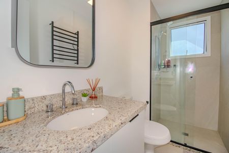 Apartamento à venda com 67m², 3 quartos e 1 vagaBanheiro da Suíte