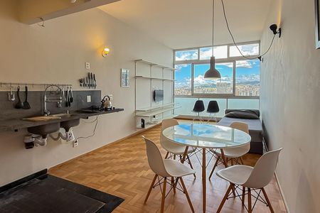 Studio à venda com 73m², 1 quarto e sem vagaCozinha