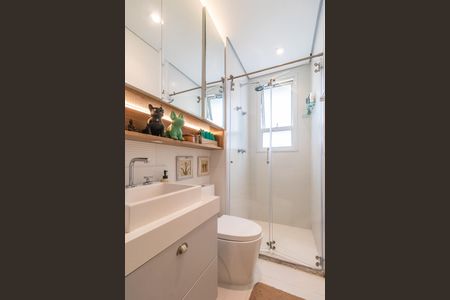 Apartamento à venda com 89m², 2 quartos e 2 vagasBanheiro da Suíte