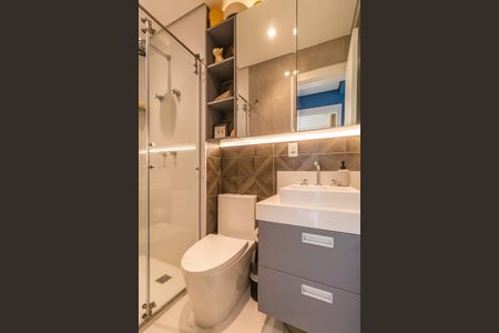 Apartamento à venda com 89m², 2 quartos e 2 vagasBanheiro Social