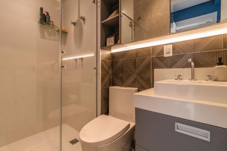 Apartamento à venda com 89m², 2 quartos e 2 vagasBanheiro Social
