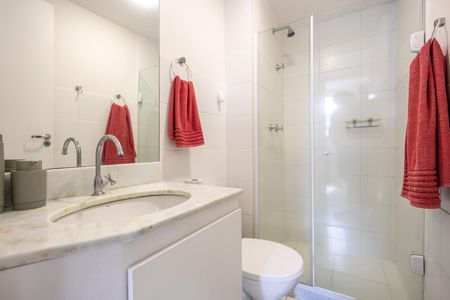 Apartamento para alugar com 50m², 2 quartos e 1 vagaBanheiro Social