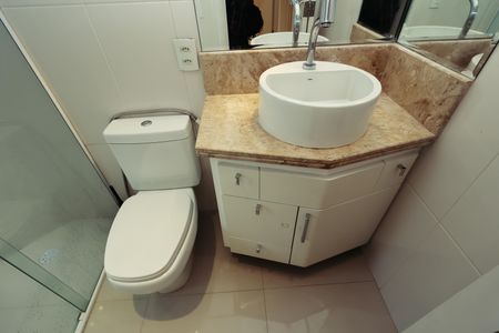 Apartamento à venda com 110m², 3 quartos e 3 vagasBanheiro da Suíte 1