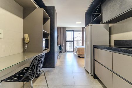 Studio à venda com 31m², 1 quarto e 1 vaga Studio à venda com 31m², 1 quarto e 1 vagaCozinha