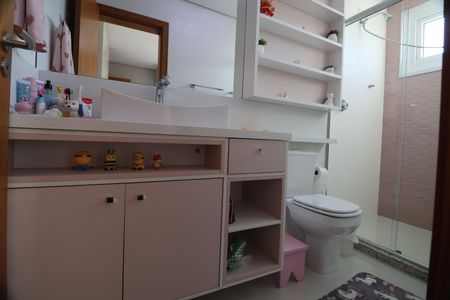 Apartamento à venda com 131m², 2 quartos e 3 vagasBanheiro da Suíte 1