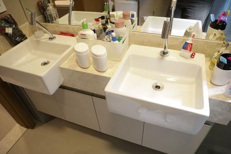 Apartamento para alugar com 110m², 3 quartos e 2 vagasBanheiro da Suíte 3