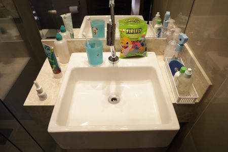 Apartamento para alugar com 110m², 3 quartos e 2 vagasBanheiro da Suíte 1