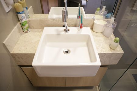 Apartamento para alugar com 110m², 3 quartos e 2 vagasBanheiro da Suíte 2