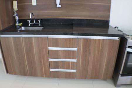 Apartamento à venda com 43m², 1 quarto e 1 vagaCozinha