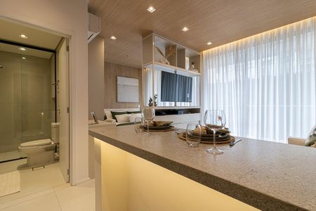 Apartamento à venda com 42m², 1 quarto e 1 vaga Apartamento à venda com 42m², 1 quarto e 1 vagaCozinha