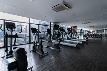 Apartamento à venda com 42m², 1 quarto e 1 vaga Apartamento à venda com 42m², 1 quarto e 1 vagaÁrea comum - Academia