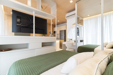 Apartamento à venda com 42m², 1 quarto e 1 vaga Apartamento à venda com 42m², 1 quarto e 1 vagaQuarto