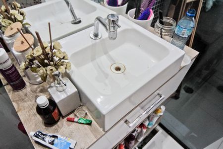 Apartamento para alugar com 120m², 2 quartos e 1 vagaBanheiro da Suíte