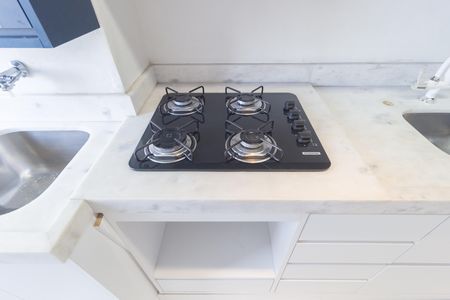 Apartamento para alugar com 42m², 2 quartos e sem vagaDetalhe - Cozinha