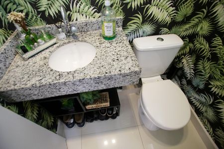 Casa de condomínio para alugar com 120m², 4 quartos e 2 vagasLavabo