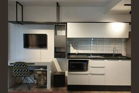 Studio à venda com 24m², 1 quarto e sem vaga
