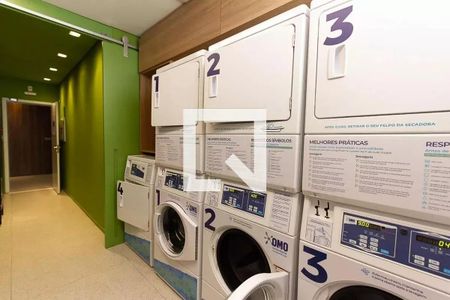 Studio para alugar com 25m², 1 quarto e sem vagaÁrea comum - Lavanderia