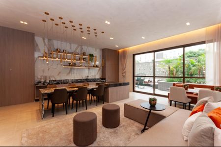 Apartamento à venda com 261m², 4 quartos e 3 vagas Apartamento à venda com 261m², 4 quartos e 3 vagasÁrea Comum - Salão de Festas Gourmet