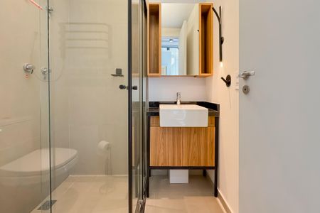 Apartamento à venda com 33m², 1 quarto e sem vaga Apartamento à venda com 33m², 1 quarto e sem vagaBanheiro