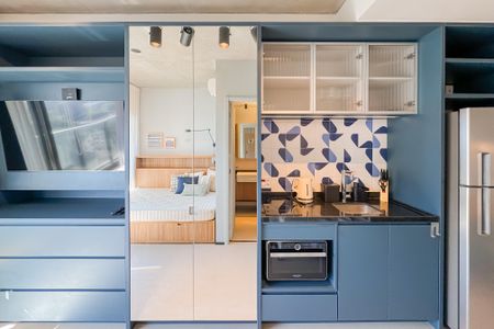 Apartamento à venda com 33m², 1 quarto e sem vaga Apartamento à venda com 33m², 1 quarto e sem vagaCozinha