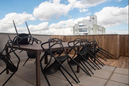 Apartamento à venda com 45m², 2 quartos e 1 vagaÁrea comum - Rooftop/Churrasqueira