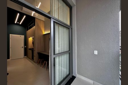 Studio para alugar com 25m², 1 quarto e sem vagaSacada