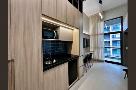 Studio para alugar com 25m², 1 quarto e sem vagaCozinha