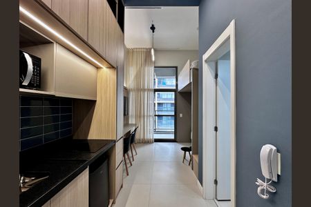 Studio para alugar com 25m², 1 quarto e sem vagaCozinha