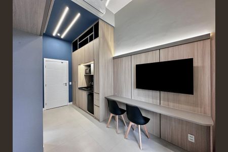 Studio para alugar com 25m², 1 quarto e sem vagaSala