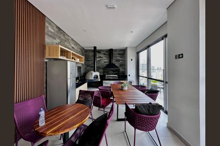 Studio para alugar com 25m², 1 quarto e sem vagaChurrasqueira