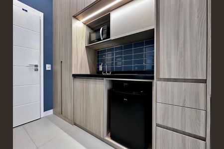 Studio para alugar com 25m², 1 quarto e sem vagaCozinha