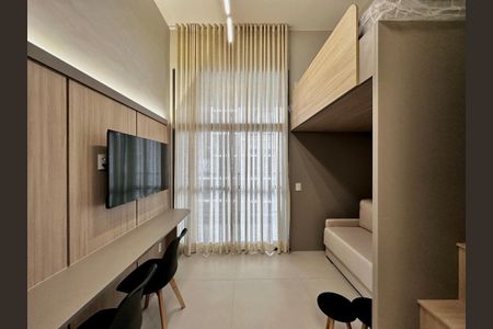 Studio para alugar com 25m², 1 quarto e sem vagaSala