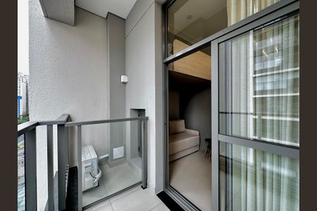 Studio para alugar com 25m², 1 quarto e sem vagaSacada