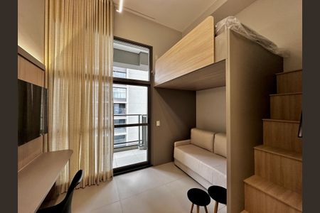 Studio para alugar com 25m², 1 quarto e sem vagaSala