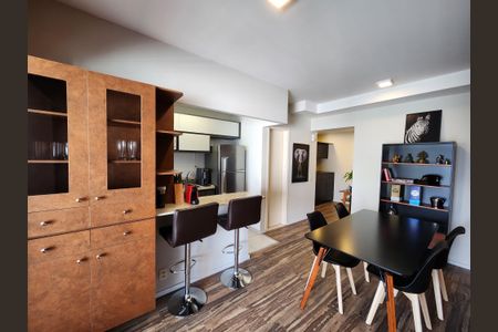 Apartamento à venda com 57m², 1 quarto e 2 vagasSala de Jantar