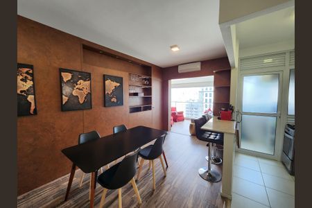 Apartamento à venda com 57m², 1 quarto e 2 vagasSala de Jantar