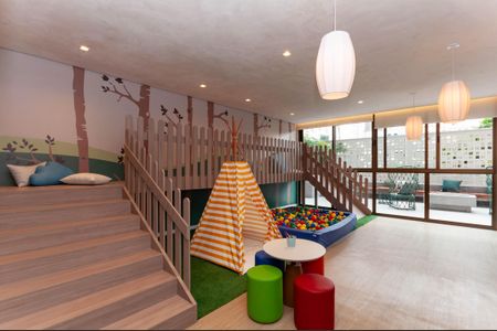 Apartamento à venda com 144m², 3 quartos e 3 vagas Apartamento à venda com 144m², 3 quartos e 3 vagasBrinquedoteca