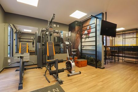 Studio para alugar com 27m², 1 quarto e sem vagaAcademia