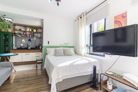 Studio de kitnet/studio para alugar com 1 quarto, 27m² em Pinheiros, São Paulo