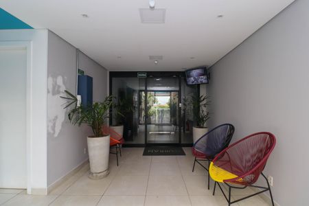 Studio para alugar com 27m², 1 quarto e sem vagaHall social